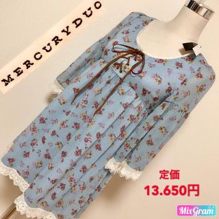 マーキュリーデュオ(MERCURYDUO)の定価13.650円✨MERCURYDUO ミニワンピース✨(ミニワンピース)