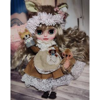 Blythe ブライス アウトフィット1式セット ハンドメイド(人形)