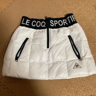 ルコックスポルティフ(le coq sportif)のルコック⭐︎ダウンスカート⭐︎白(ウエア)