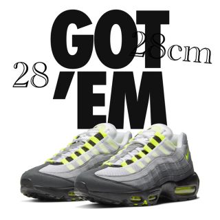 ナイキ(NIKE)のAir Max 95 OG yellow gradation 28cm (スニーカー)