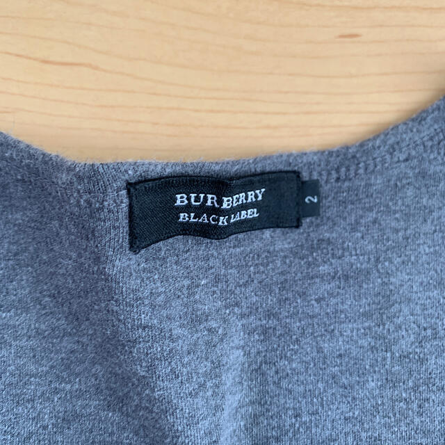 BURBERRY BLACK LABEL(バーバリーブラックレーベル)のBURBERRY BLACKLABEL ロンT 2 メンズのトップス(Tシャツ/カットソー(七分/長袖))の商品写真