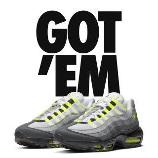 ナイキ(NIKE)のNIKE AIR MAX 95 OG "NEON YELLOW" 2020(スニーカー)