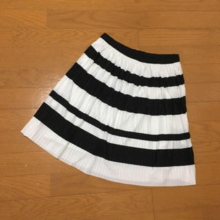 エイチアンドエム(H&M)の美品♡ボーダースカート S(ひざ丈スカート)