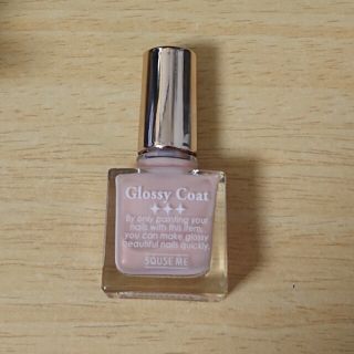 コージーホンポ(コージー本舗)の【使用品】グロッシーシェルコート シェルピンク(10ml)(マニキュア)