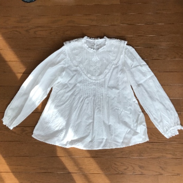 2021激安通販 Mermaidgrey Jane Marple Puritan collar blouse - www
