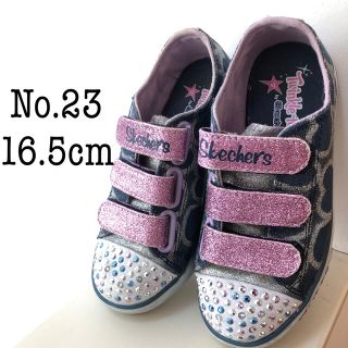 スケッチャーズ(SKECHERS)の猫バス様専用❁No.23 スケッチャーズ　Twinkle toes 16.5cm(スニーカー)