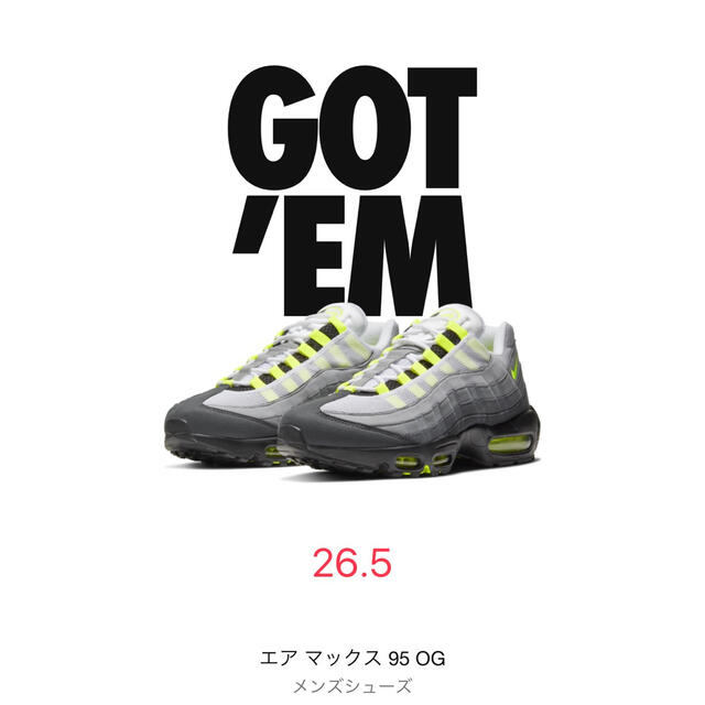 NIKE エアマックス95 26.5