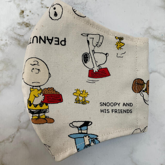 PEANUTS(ピーナッツ)のスヌーピー ピーナッツ　インナーマスク  ハンドメイドのハンドメイド その他(その他)の商品写真