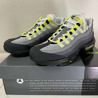 ナイキ(NIKE)のNIKE AIR MAX 95 OG イエローグラデ　25cm(スニーカー)