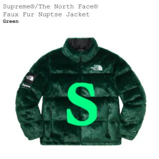 シュプリーム(Supreme)のsupreme the north face faux fur nuptse (ダウンジャケット)