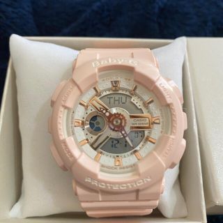 ベビージー(Baby-G)のbaby-G ピンク 腕時計 G-SHOCK CASIO(腕時計)