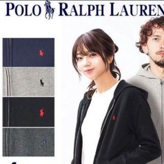 ポロラルフローレン(POLO RALPH LAUREN)の【RALPH LAUREN】ブラックパーカー(パーカー)