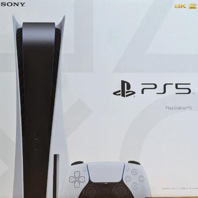 PlayStation(プレイステーション)のPlayStation5 本体 通常版 PS5 プレステ5 プレイステーション5 エンタメ/ホビーのゲームソフト/ゲーム機本体(家庭用ゲーム機本体)の商品写真