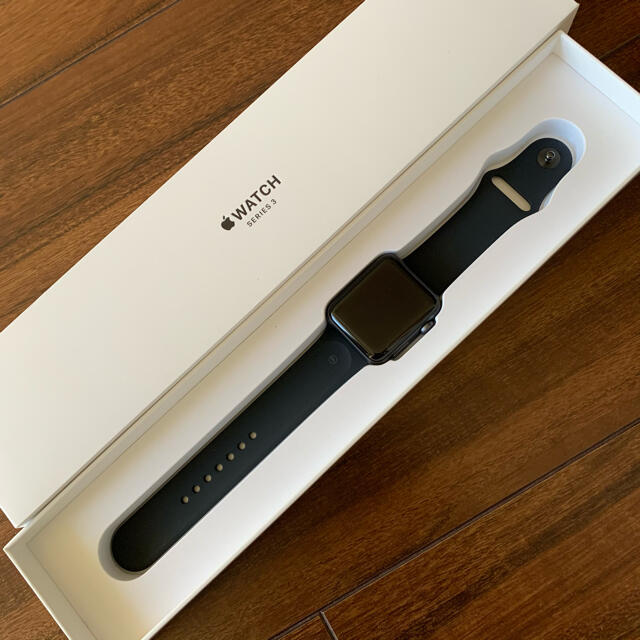 APPLE WATCH3 42mm SpaceGray Aluminum GPS