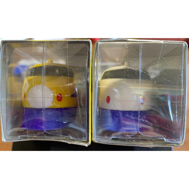 チョロQ ドクターイエロー(T2編成)　0系新幹線電車 2個セット キッズ/ベビー/マタニティのおもちゃ(電車のおもちゃ/車)の商品写真