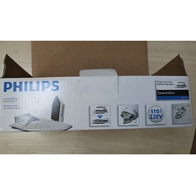 PHILIPS(フィリップス)の海外 コンパクト トラベル用アイロン スマホ/家電/カメラの生活家電(アイロン)の商品写真