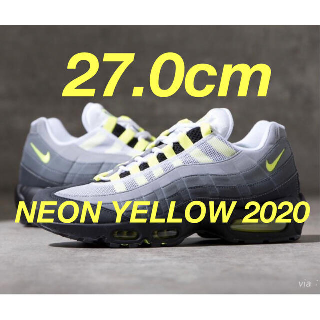 NIKE AIR MAX 95 OG NEON YELLOW 2020 グラデメンズ