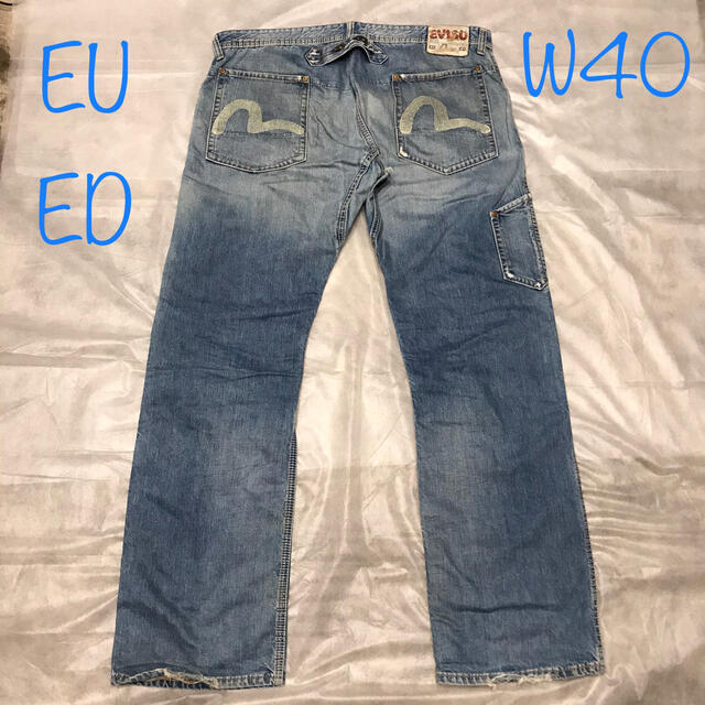 EVISU - 【レア・ビンテージ】evisu エビスジーンズ EU モデル EVISU - 【レア・ビンテージ】evisu エビスジーンズ EU モデル