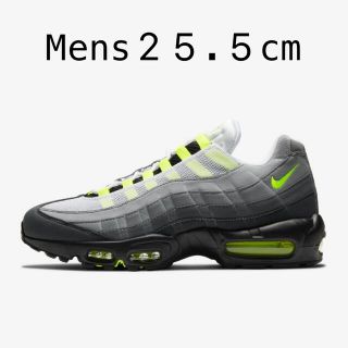 ナイキ(NIKE)のnike air max 95 ネオンイエロー エアマックス95 25.5cm(スニーカー)