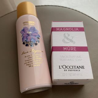 ロクシタン(L'OCCITANE)のフェルナンダヘアフレグランス　ロクシタン石鹸　セット(ヘアケア)