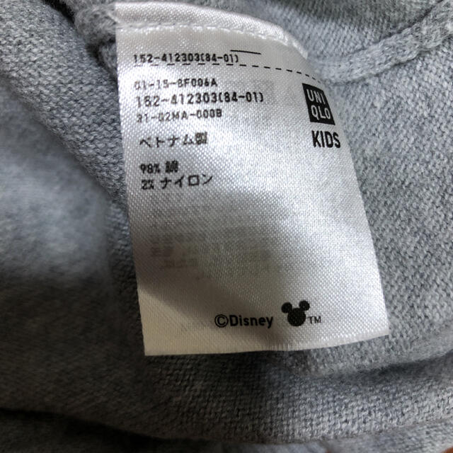 UNIQLO(ユニクロ)のユニクロ　ディズニー コレクション　 クルーネックセーター　ミニーちゃん　160 キッズ/ベビー/マタニティのキッズ服女の子用(90cm~)(ニット)の商品写真