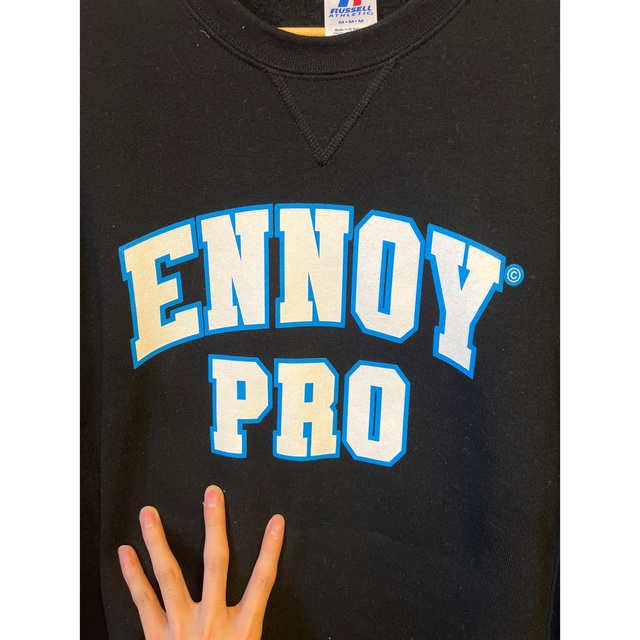 ennoy COLLEGE SWEAT カレッジ スウェット