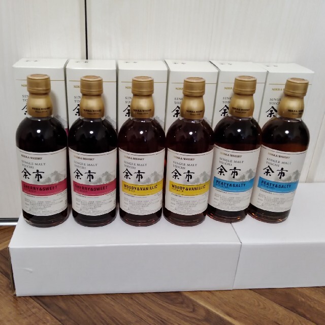 NIKKA/ニッカウイスキー　シングルモルト余市　蒸留所限定500ml　６本