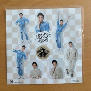 非売品！郷ひろみ シール ステッカー(アイドルグッズ)