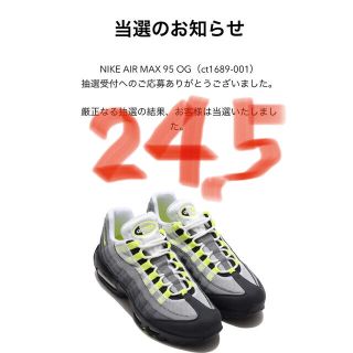 ナイキ(NIKE)のNIKE エアーマックス95 新品(スニーカー)