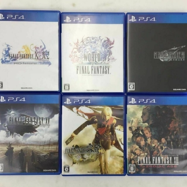 PlayStation4 - PS4 FF系ソフト 6本セットの通販 by つかちゃん's shop