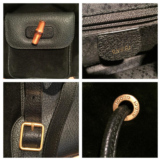 Gucci(グッチ)のGUCCI バンブーリュック ミニ レディースのバッグ(リュック/バックパック)の商品写真