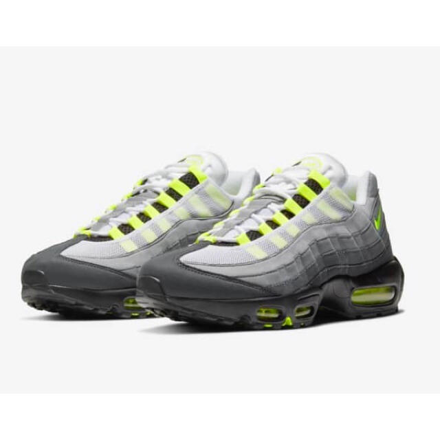 スニーカー【新品】NIKE AIR MAX 95 OG "NEON YELLOW"2020