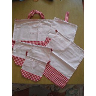 新品　入園入学バック5点セット(通園バッグ)