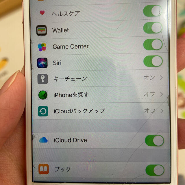 スマートフォン本体iPhone7 ピンクゴールド　128GB