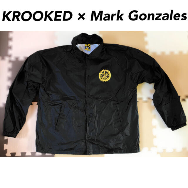 KROOKED(クルキッド)のこう様専用　KROOKED × Mark Gonzales コーチジャケット メンズのジャケット/アウター(ナイロンジャケット)の商品写真