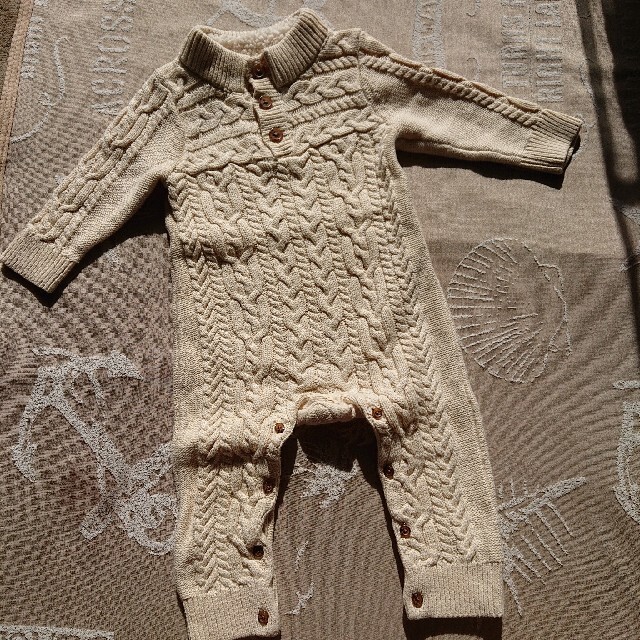 babyGAP(ベビーギャップ)のGAP ギャップ♥️ニット ボディオール 3点セット キッズ/ベビー/マタニティのベビー服(~85cm)(カバーオール)の商品写真