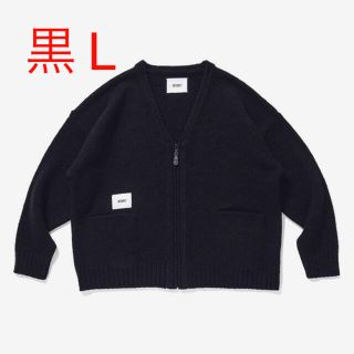 ダブルタップス(W)taps)の希少Lサイズ WTAPS PALMER SWEATER WONY(カーディガン)