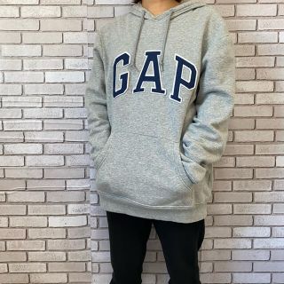 Gap 大人気 Gap パーカー 裏起毛 ビッグロゴ の通販 ラクマ