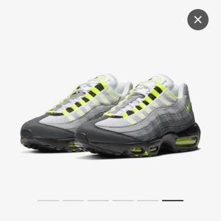 ナイキ(NIKE)のnike air max 95 og neon yellow 27.0(スニーカー)