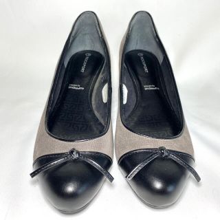 ロックポート(ROCKPORT)のRockport ロックポート　ウェッジソールパンプス　スエード　22.5cm(ハイヒール/パンプス)