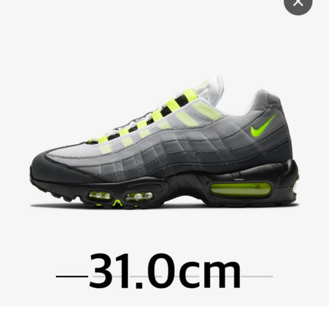 NIKE エアマックス 95 OG イエローグラデ　31.0