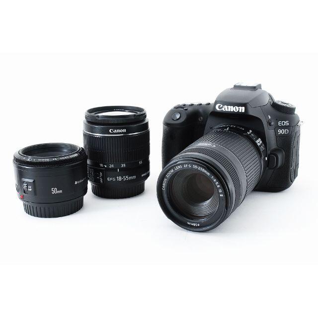 新品 ボディ 長期保証 Canon EOS 90D レンズ3本 限定特典付き! - www ...