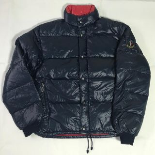 モンクレール(MONCLER)のMONCLER(フランス製)オールドモンクレールダウンジャケット80s80年(ダウンジャケット)