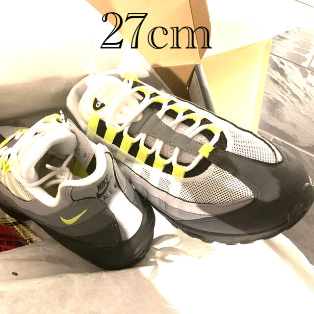 NIKE(ナイキ)のソネさん専用　AIR MAX 95  NEON YELLOW 2020 27.0 メンズの靴/シューズ(スニーカー)の商品写真