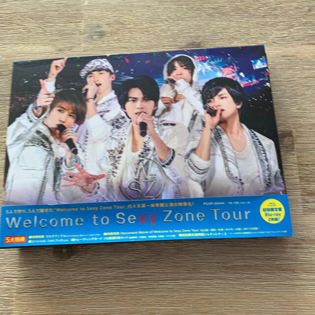 Welcome　to　Sexy　Zone　Tour（初回限定盤BD） Blu-r