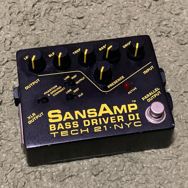 TECH21 SansAmp BASS DRIVER DI