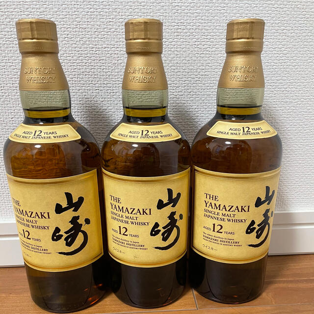 熱販売 サントリー - サントリー山崎12年3本セット ウイスキー