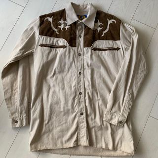 古着のppp様専用ウエスタンシャツ メンズ men's ベージュ(シャツ)