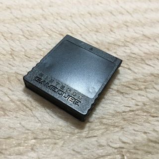 ニンテンドーゲームキューブ(ニンテンドーゲームキューブ)のゲームキューブ　メモリーカード　251ブロック(家庭用ゲーム機本体)