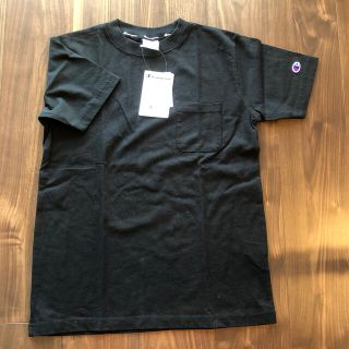 チャンピオン(Champion)のCHAMPION MAN'S 袖one point Tシャツ黒S(Tシャツ/カットソー(半袖/袖なし))